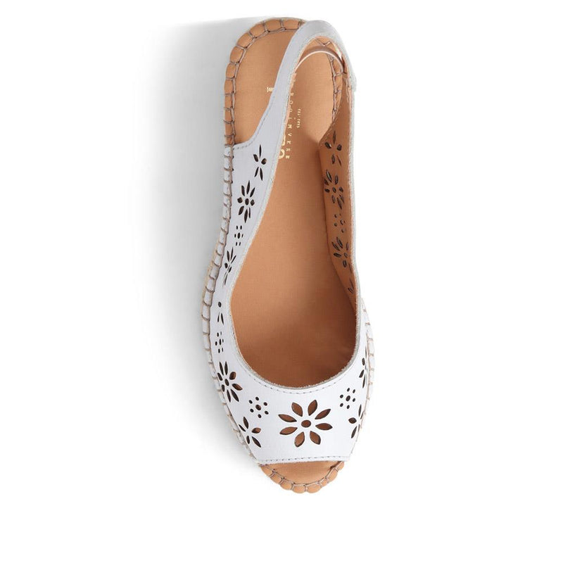 Reina Leather Espadrilles  - REINA / 325 460