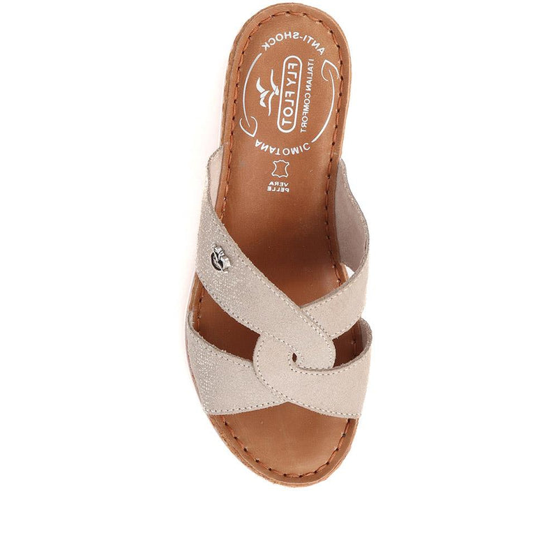 Fly Flot Wedge Mule Sandals - FLY39019 / 324 788