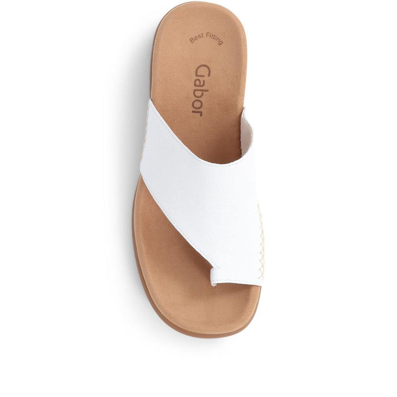 Lanzarote Leather Toe Loop Mules - GAB29615 / 314 556