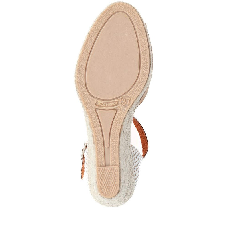 Adjustable Espadrille Sandals  - VUL39001 / 326 113