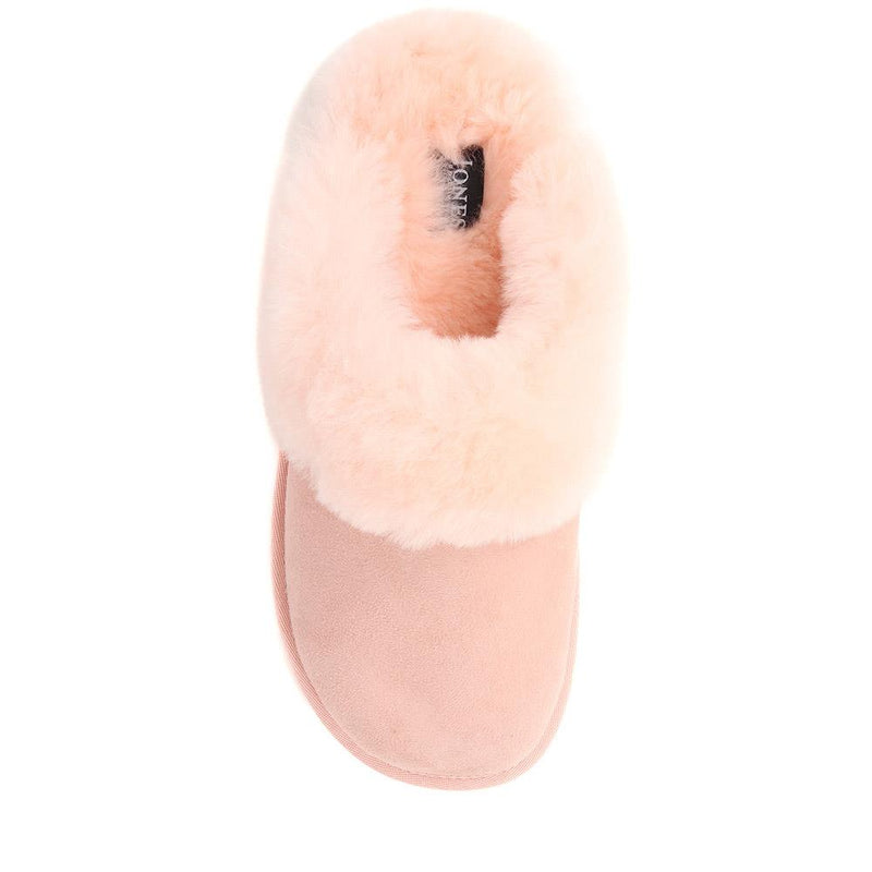 Bella-Rose Sheepskin Mule Slippers - BELLA-ROSE / 319 378