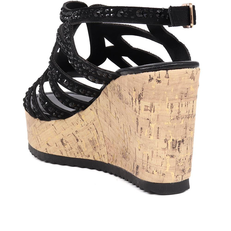 Platform Wedge Sandals  - BELPLAN39003 / 325 315