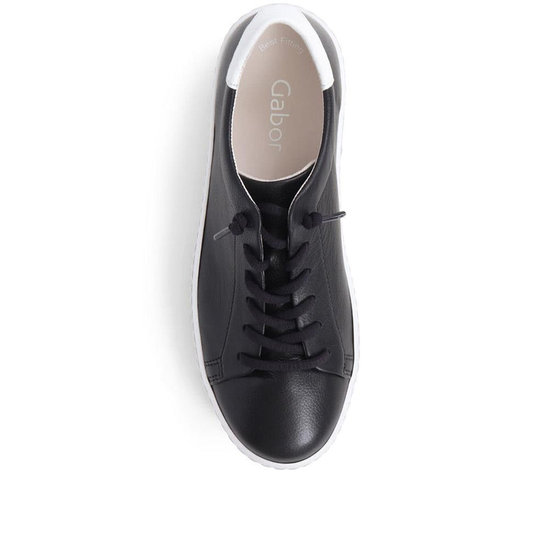 Woodall Leather Trainers - GAB37505 / 323 292