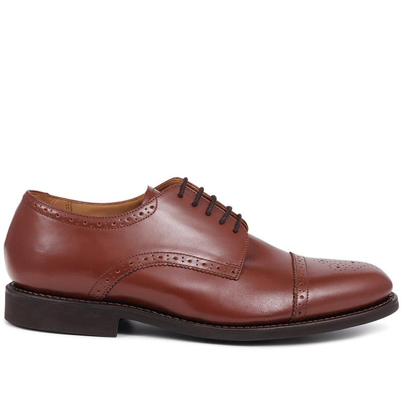 Mile End Goodyear Welted Polished Leather Brogues - MILEEND2 / 318 986