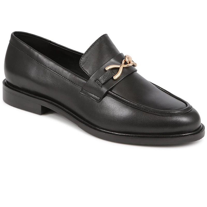 MARI Leather Loafers - MARI / 324 373