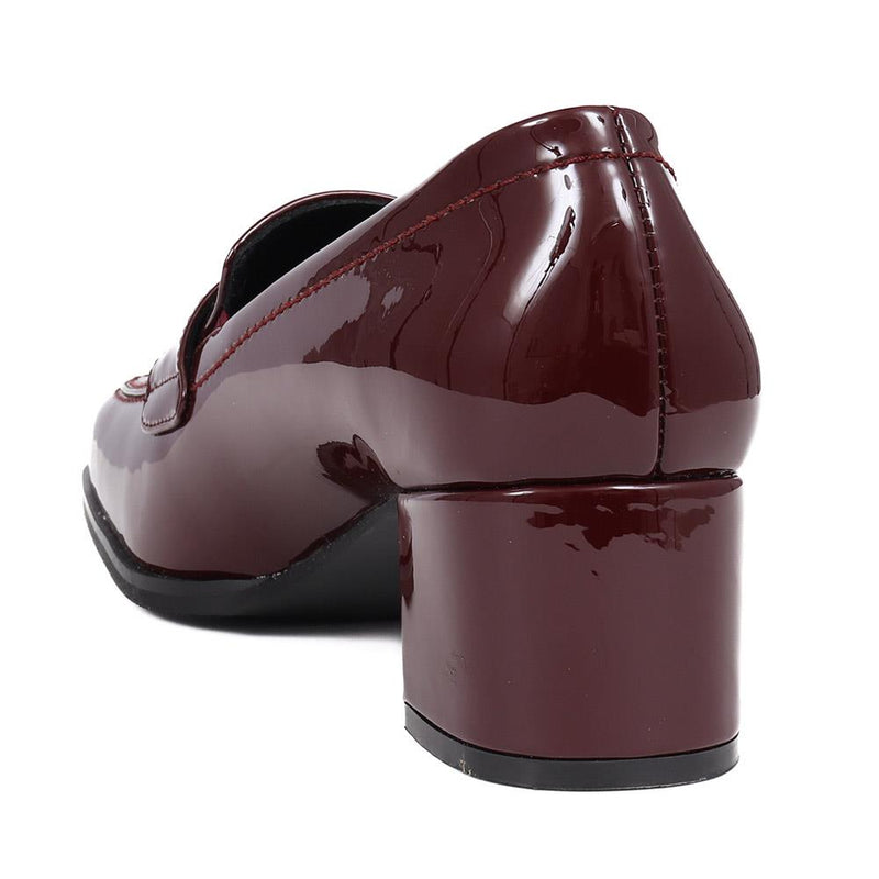 Brielle Patent Leather Heeled Loafers - BRIELLE / 324 701