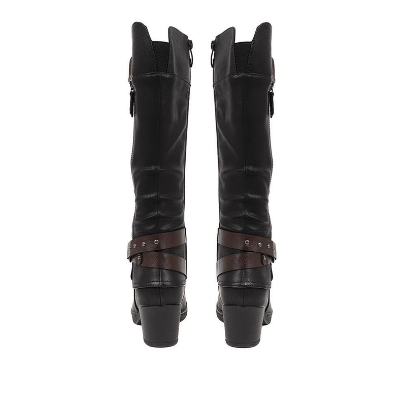 Block-Heeled Long Boots  - WOIL38051 / 324 748