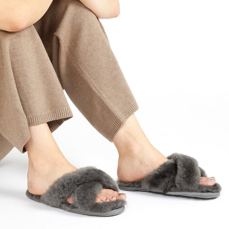 Dory Sheepskin Slippers - DORY / 322 761