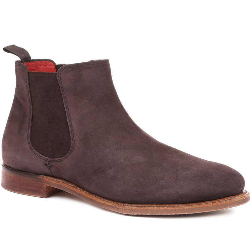 Primrose Goodyear Welted Suede Chelsea Boots - PRIMROSE / 318 194