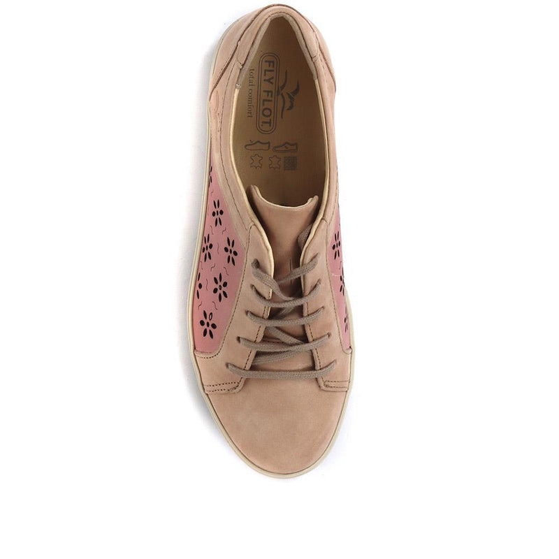 Leather Lace-Up Shoes - CAL33013 / 319 508