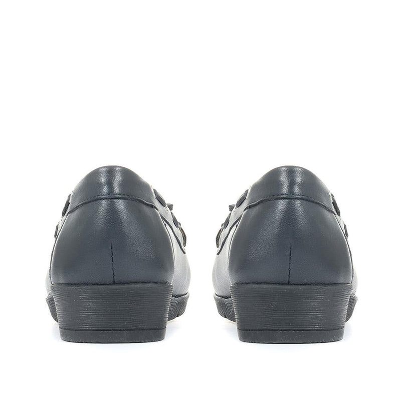 Leather Slip-On Loafers - NAP35007 / 321 460