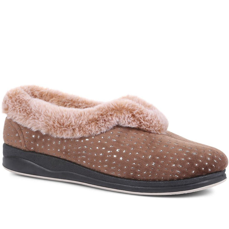 Wide Fit Full Slippers - QING36011 / 322 341