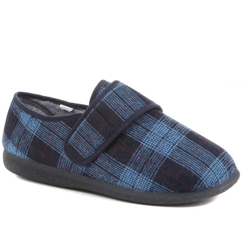 Extra Wide Fit Anti-bacterial Slippers - ADRIANO / 323 119