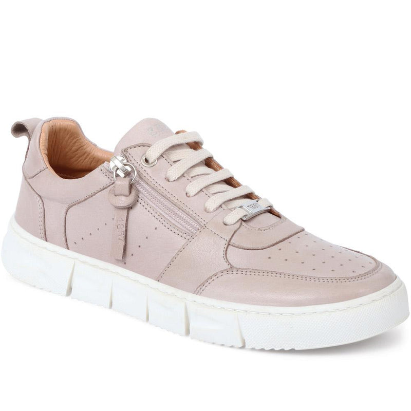 Amaya Chunky Leather Trainers - AMAYA / 323 644