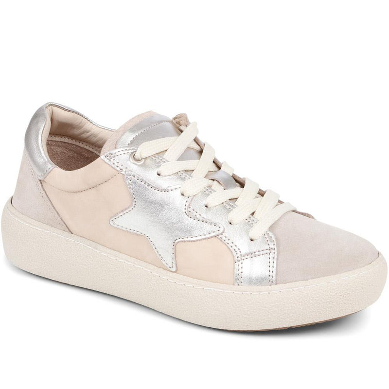 Leather Lace Up Trainers - PALMI37500 / 324 061