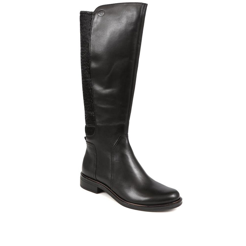 Leather Knee High Boots - CAPRI38505 / 325 551